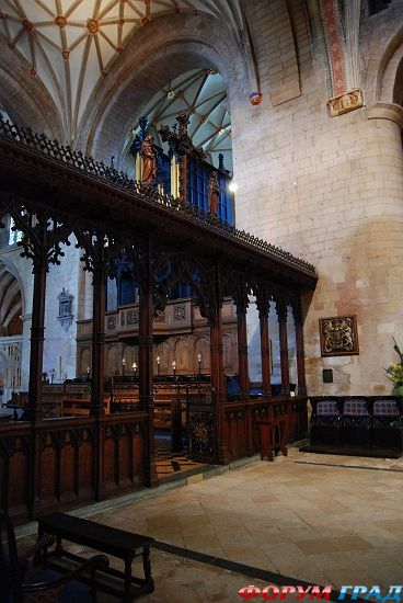 Tewkesbury Abbey/Приходская церковь Св. Марии Девы