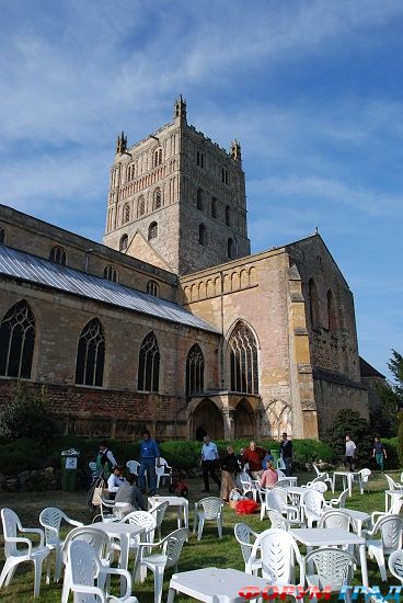 Tewkesbury Abbey/Приходская церковь Св. Марии Девы