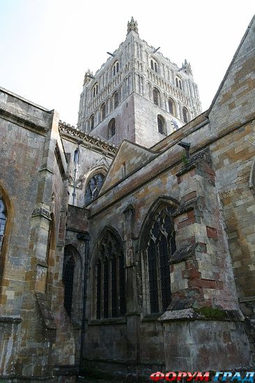 Tewkesbury Abbey/Приходская церковь Св. Марии Девы