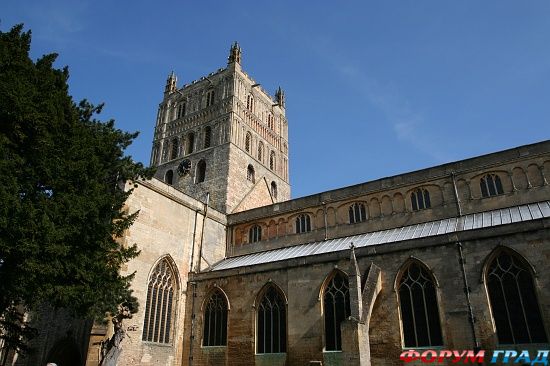 Tewkesbury Abbey/Приходская церковь Св. Марии Девы