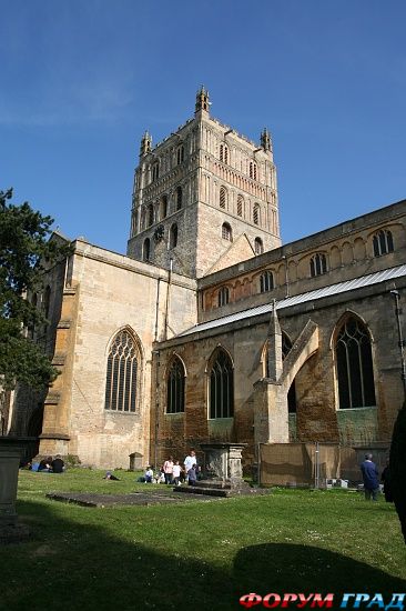 Tewkesbury Abbey/Приходская церковь Св. Марии Девы