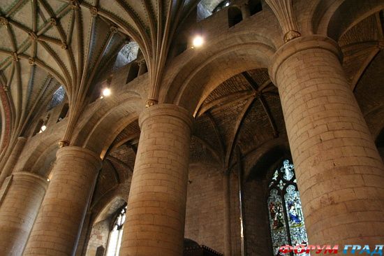 Tewkesbury Abbey/Приходская церковь Св. Марии Девы