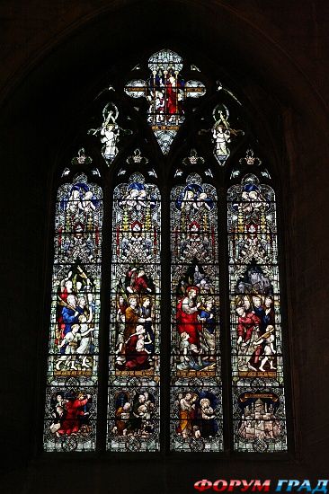 Tewkesbury Abbey/Приходская церковь Св. Марии Девы