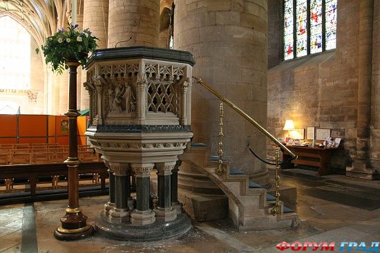 Tewkesbury Abbey/Приходская церковь Св. Марии Девы