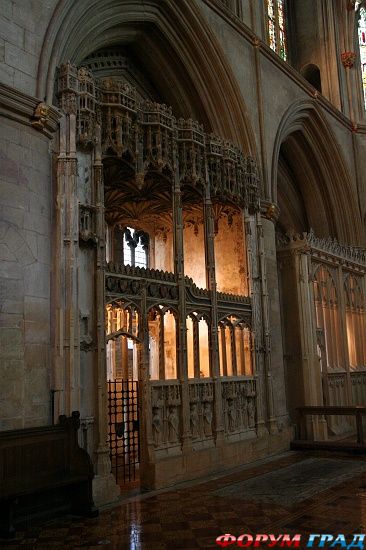 Tewkesbury Abbey/Приходская церковь Св. Марии Девы