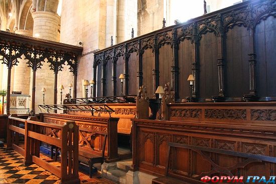 Tewkesbury Abbey/Приходская церковь Св. Марии Девы