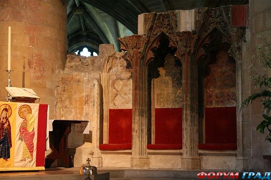 Tewkesbury Abbey/Приходская церковь Св. Марии Девы