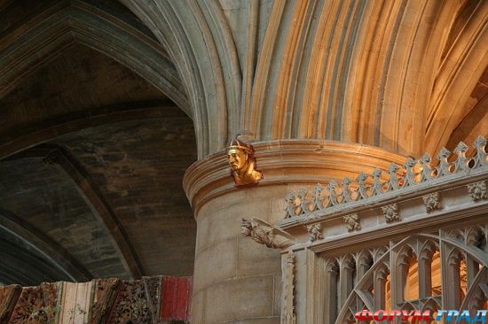 Tewkesbury Abbey/Приходская церковь Св. Марии Девы