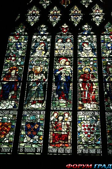 Tewkesbury Abbey/Приходская церковь Св. Марии Девы