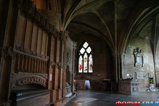 Tewkesbury Abbey/Приходская церковь Св. Марии Девы