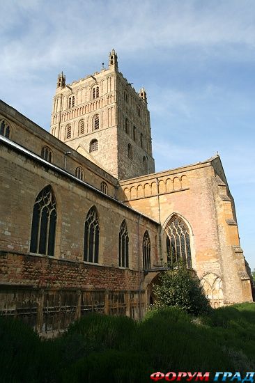 Tewkesbury Abbey/Приходская церковь Св. Марии Девы