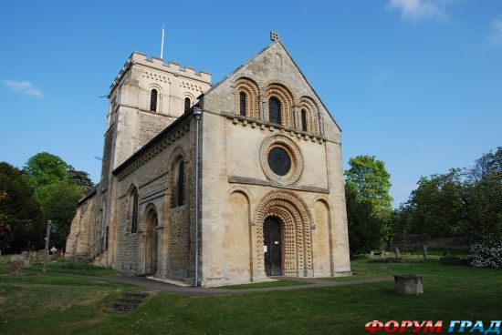 Iffley Church, Oxford/ церковь Св. Марии, Иффли