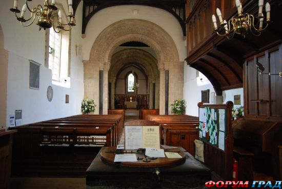 Iffley Church, Oxford/ церковь Св. Марии, Иффли