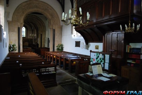 Iffley Church, Oxford/ церковь Св. Марии, Иффли