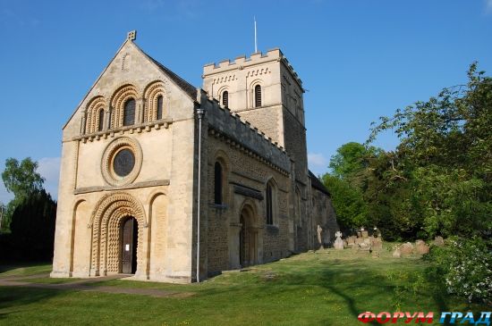 Iffley Church, Oxford/ церковь Св. Марии, Иффли
