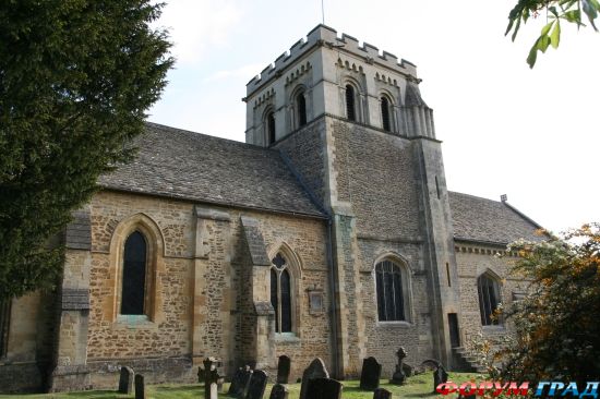 Iffley Church, Oxford/ церковь Св. Марии, Иффли