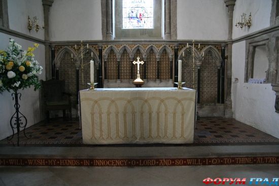 Iffley Church, Oxford/ церковь Св. Марии, Иффли