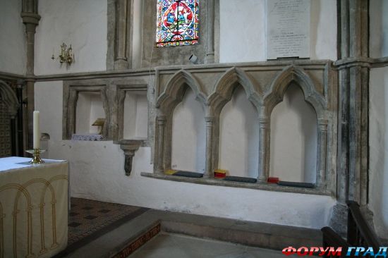 Iffley Church, Oxford/ церковь Св. Марии, Иффли