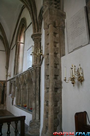 Iffley Church, Oxford/ церковь Св. Марии, Иффли