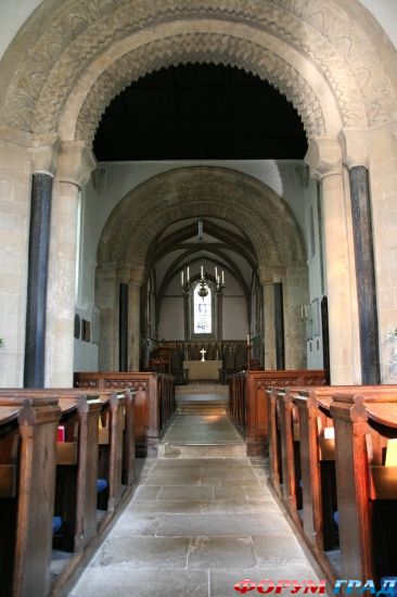 Iffley Church, Oxford/ церковь Св. Марии, Иффли