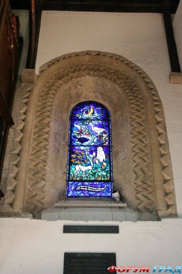 Iffley Church, Oxford/ церковь Св. Марии, Иффли