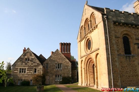 Iffley Church, Oxford/ церковь Св. Марии, Иффли