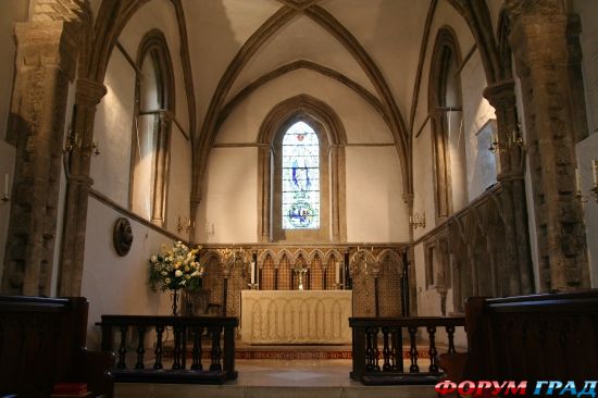 Iffley Church, Oxford/ церковь Св. Марии, Иффли