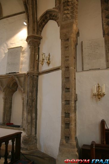 Iffley Church, Oxford/ церковь Св. Марии, Иффли