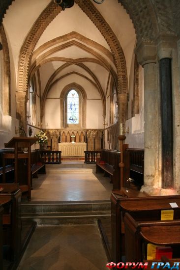 Iffley Church, Oxford/ церковь Св. Марии, Иффли