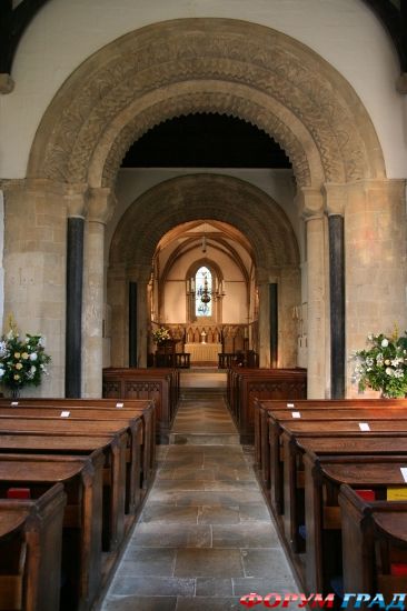 Iffley Church, Oxford/ церковь Св. Марии, Иффли