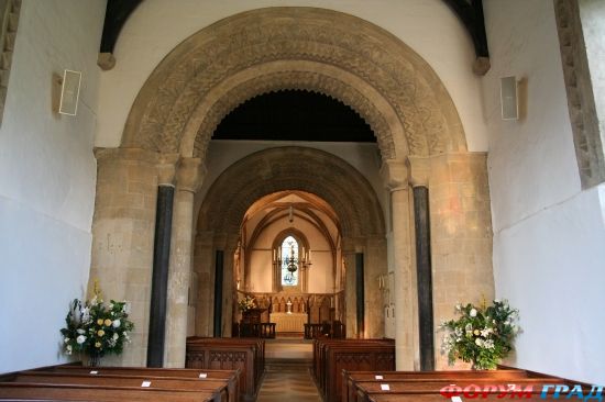 Iffley Church, Oxford/ церковь Св. Марии, Иффли
