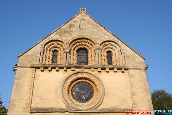 Iffley Church, Oxford/ церковь Св. Марии, Иффли