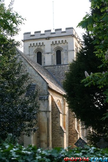 Iffley Church, Oxford/ церковь Св. Марии, Иффли