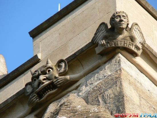 Iffley Church, Oxford/ церковь Св. Марии, Иффли