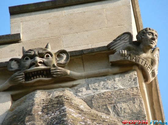Iffley Church, Oxford/ церковь Св. Марии, Иффли