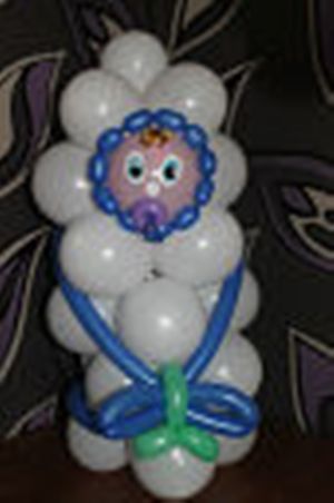 Младенец из шаров