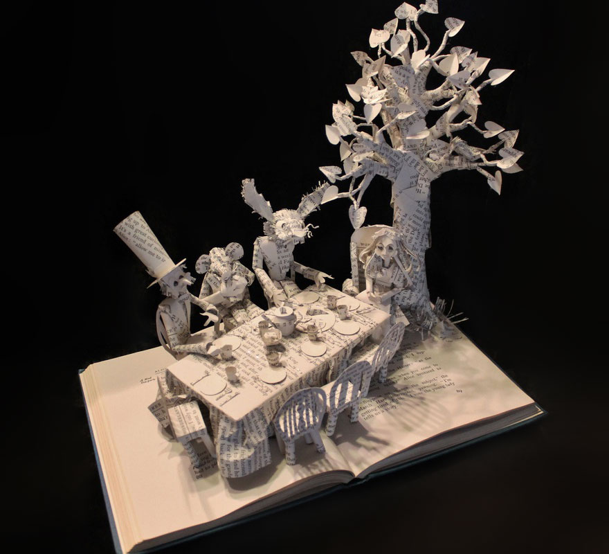 45 beautiful examples of book sculptures-13