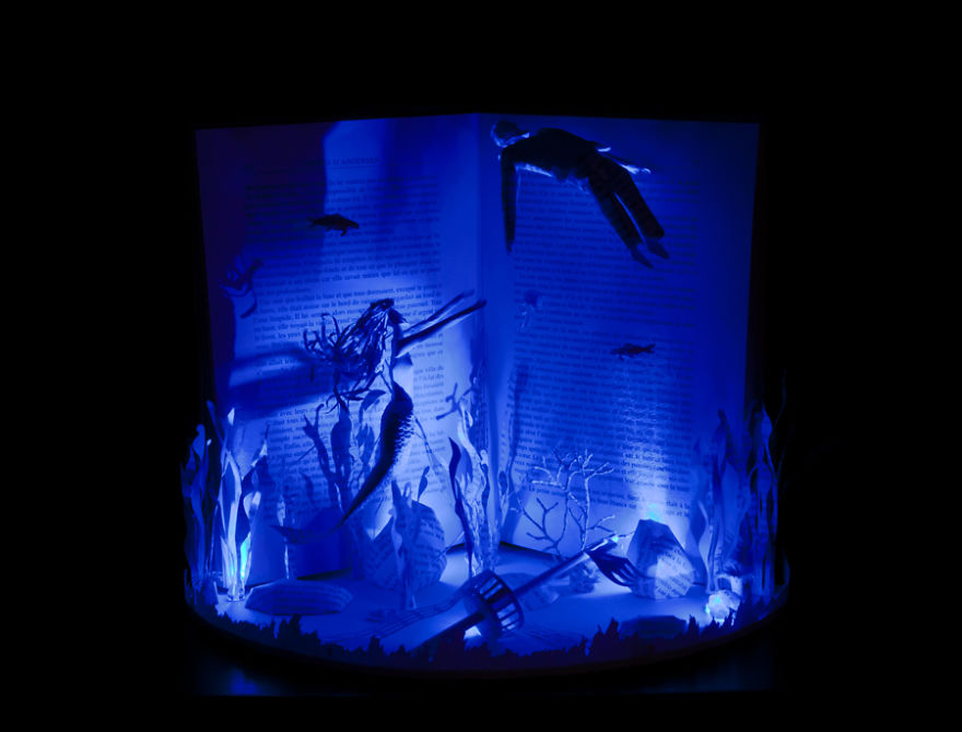 45 beautiful examples of book sculptures-23