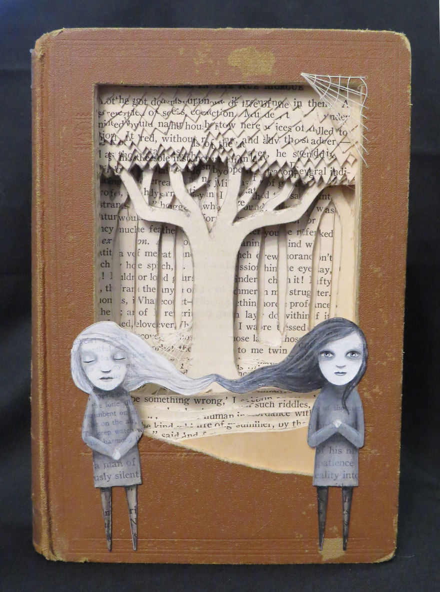 45 beautiful examples of book sculptures-34