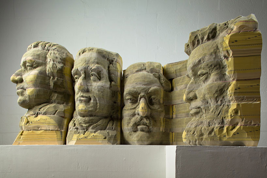 45 beautiful examples of book sculptures-35