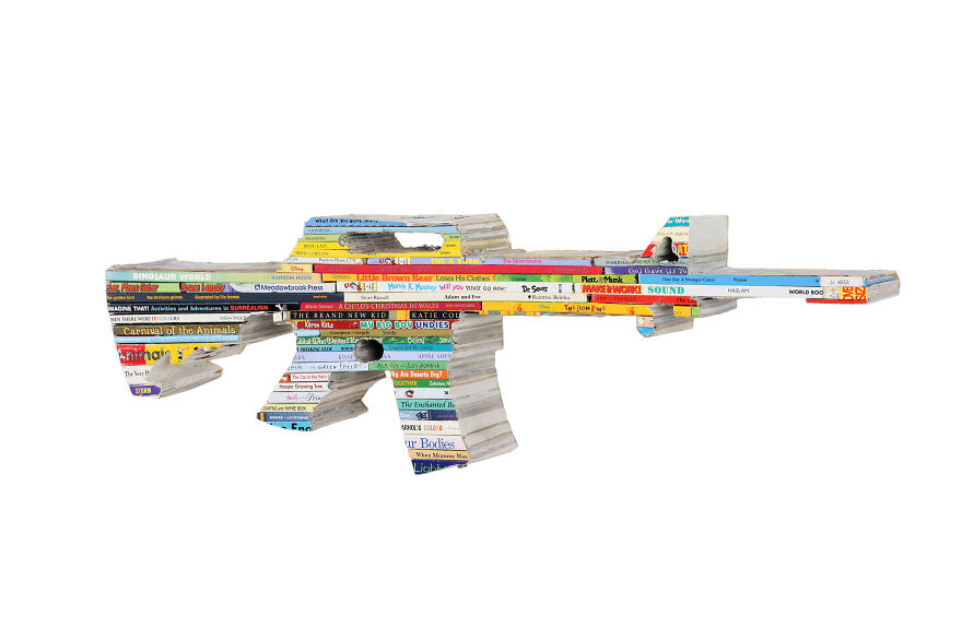45 beautiful examples of book sculptures-45