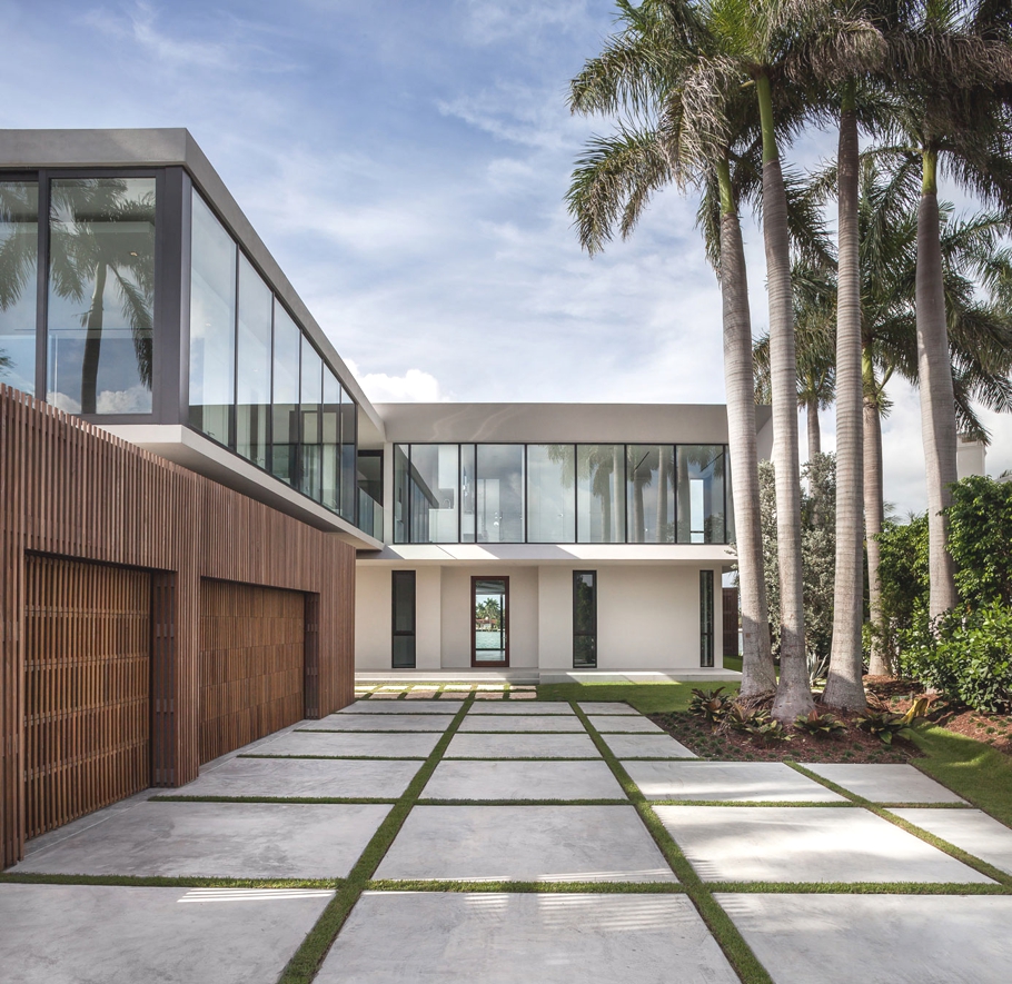 Дворик виллы Villa Fendi от rGlobe architecture