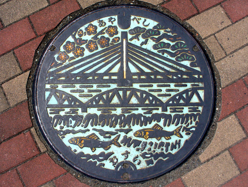 art japanese manhole covers-03