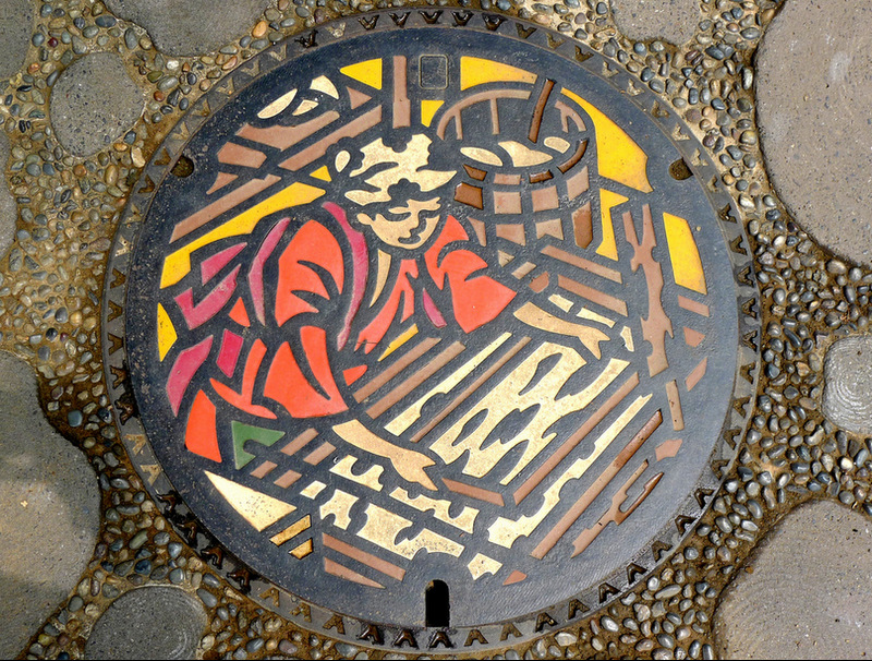 art japanese manhole covers-07