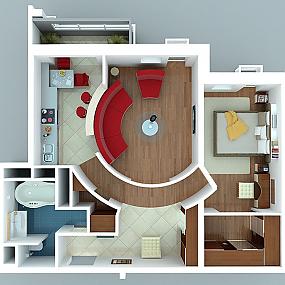 bedroom apartmenthouse plans-08