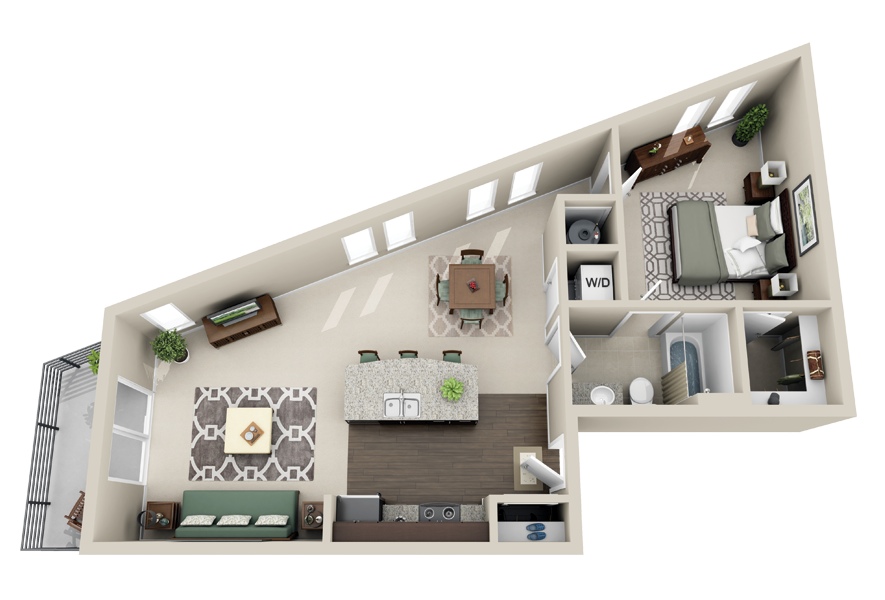 bedroom apartmenthouse plans-24