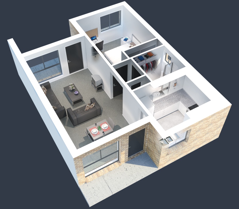bedroom apartmenthouse plans-33