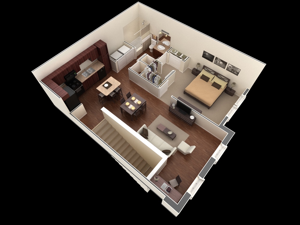 bedroom apartmenthouse plans-35