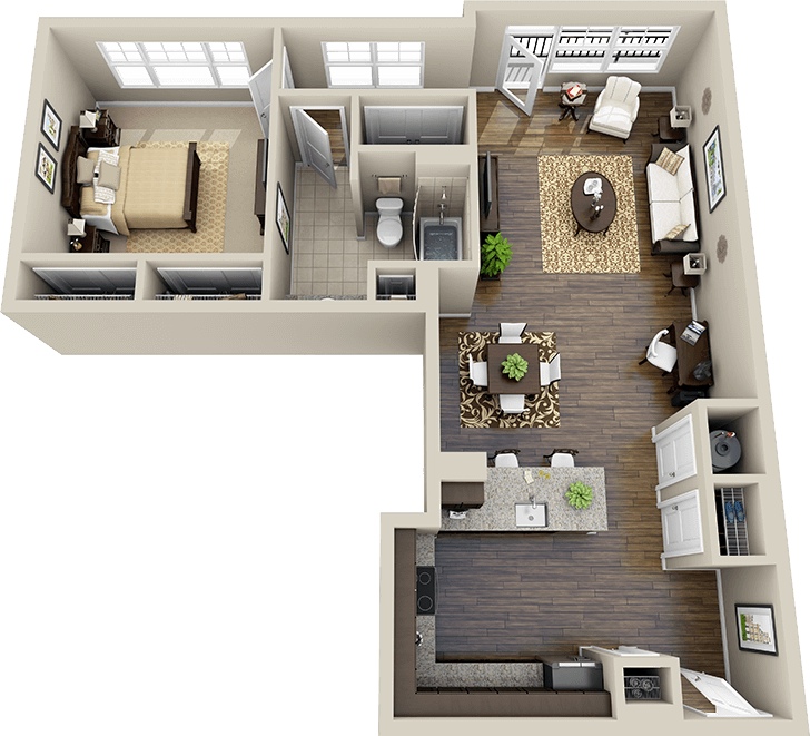 bedroom apartmenthouse plans-48