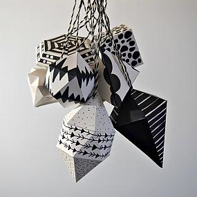 black and white ornament-08